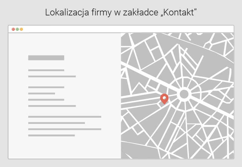 Lokalizacja na mapie na stronie Kontakt 